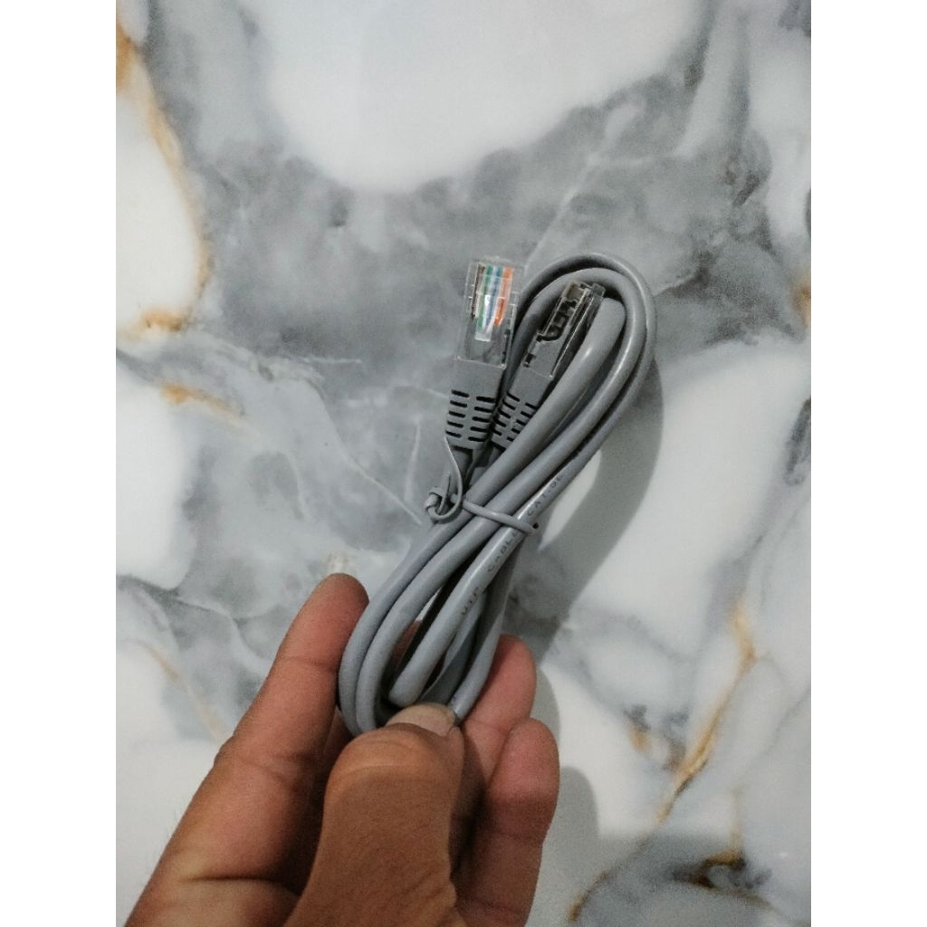Jual ( *READY STOK* ) NEW Kabel LAN 8 PIN/Kabel internet Rj45 crimping ...