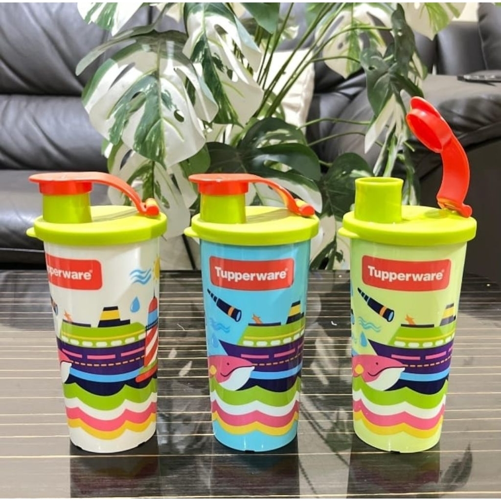 Jual Fun Tumbler Tupperware 260 ml tumbler anak | Shopee Indonesia