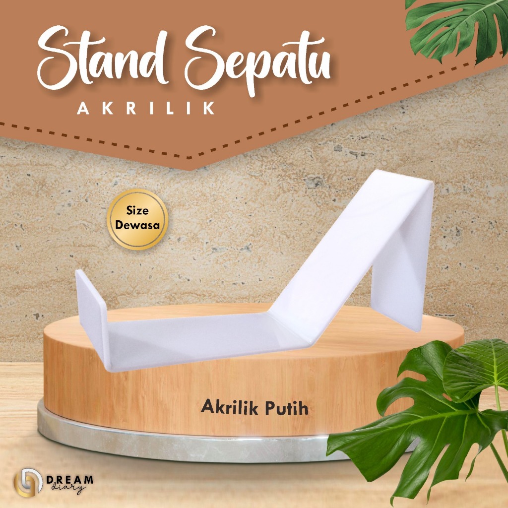 Jual Stand Sepatu Akrilik - Shoe Acrylic Display - Tatakan Display ...