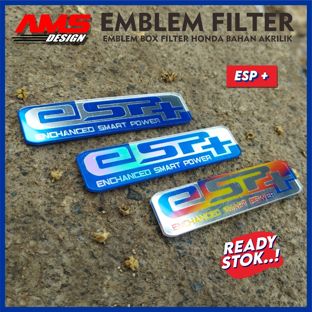 Jual Emblem Filter Akrilik Motor Matic Honda Emblem untuk Box Filter ...
