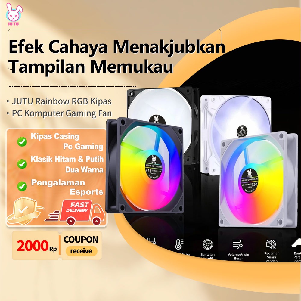 Jual JT Kipas Pendingin Host Komputer Kipas Senyap Pc Komputer Gaming ...
