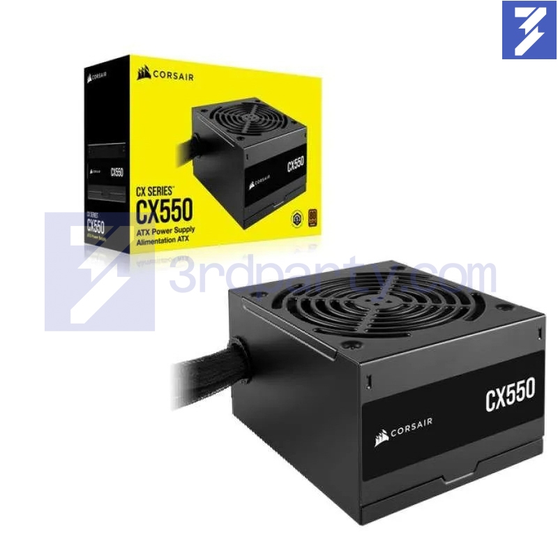 Jual Corsair CX550 550Watt Non Modular 80 Plus Bronze Power Supply ...