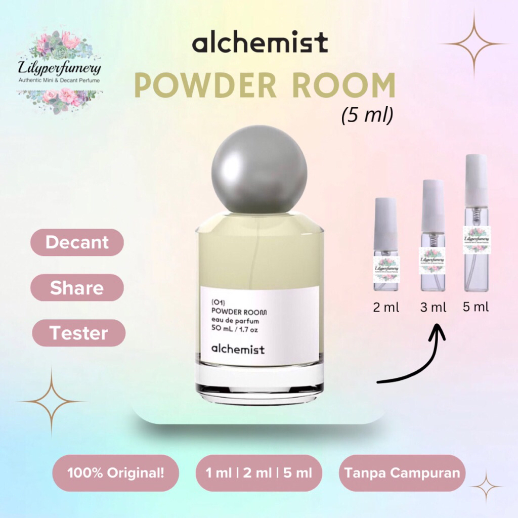Jual Decant / Share ALCHEMIST POWDER ROOM EDP 5 ml (Authentic Only ...