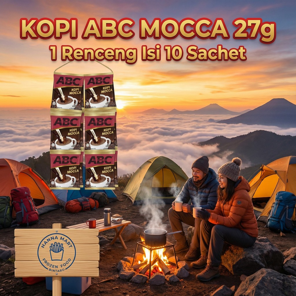 Jual KOPI ABC MOCCA 27g - 1 Renceng Isi 10 Sachet | Shopee Indonesia