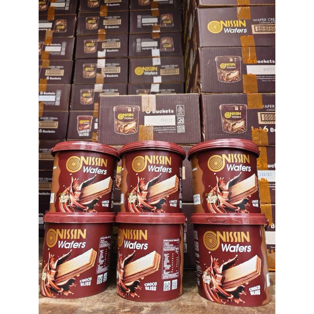 Jual Nissin Jar Timba snack kalengan 6x240 Gr 1 dus karton | Shopee ...