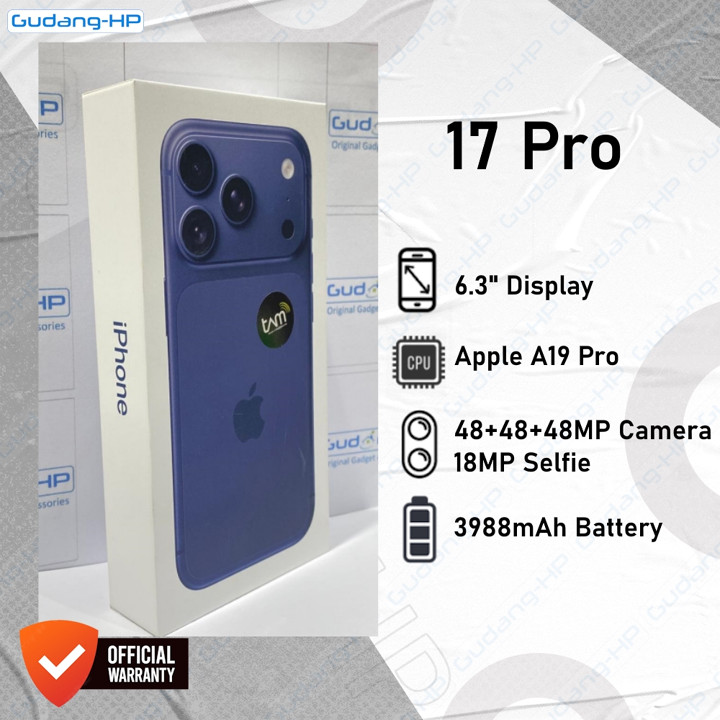 IP 17 Pro 256 GB I 512 GB I 1TB Garansi Resmi