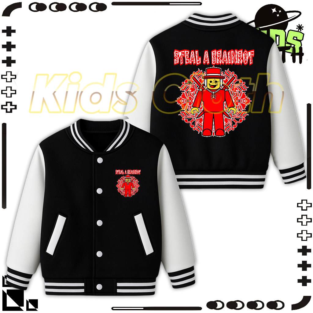 Jual Jaket Anak Roblox Sammy Steal A Brainrot / Jaket Varsity Anak ...