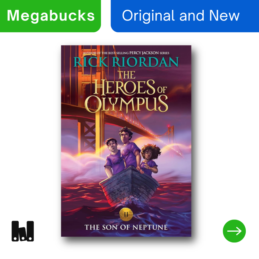 Jual (Disney Hyperion) The Heroes of Olympus #2 The Son of Neptune by ...