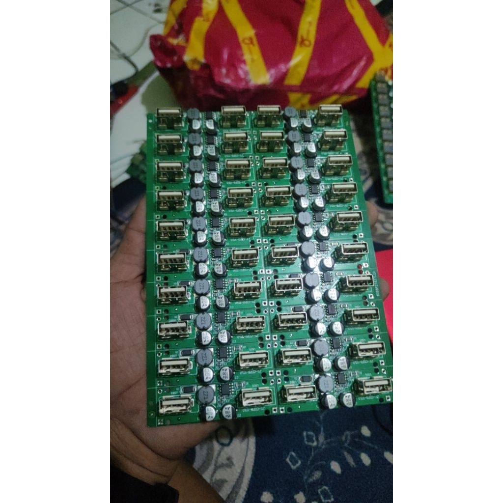Jual modul carger mobil 12volt to 5volt fast carging step down | Shopee ...