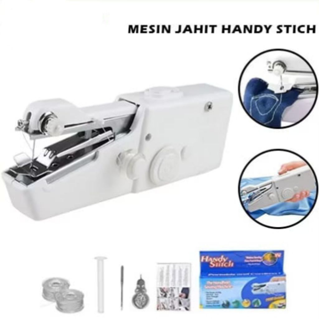 Jual Mesin Jahit Portable Cordless - Handy Stitch Mesin Jahit Mini ...
