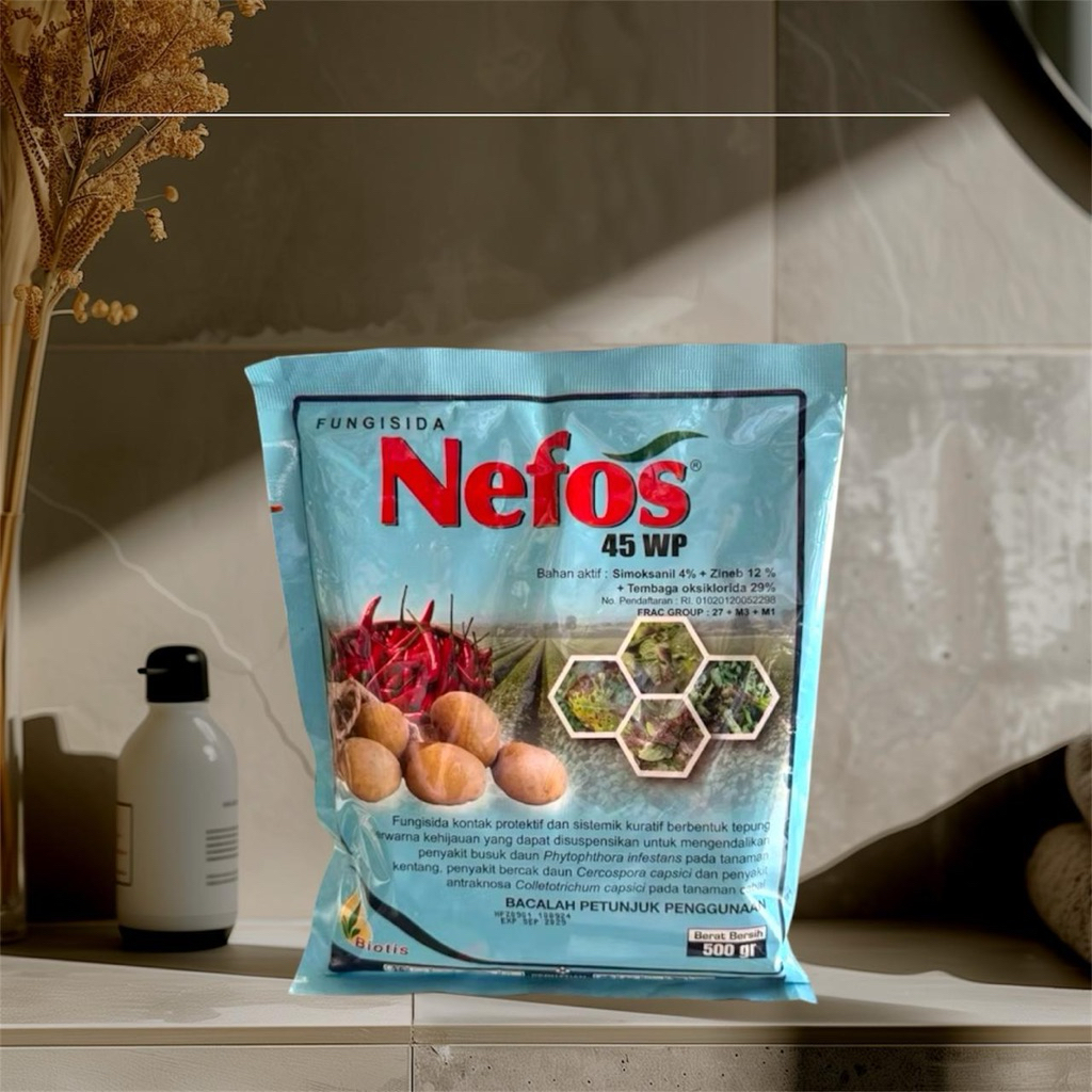 Jual Fungisida Sistemik Nefos 45 WP 500 gram | Shopee Indonesia