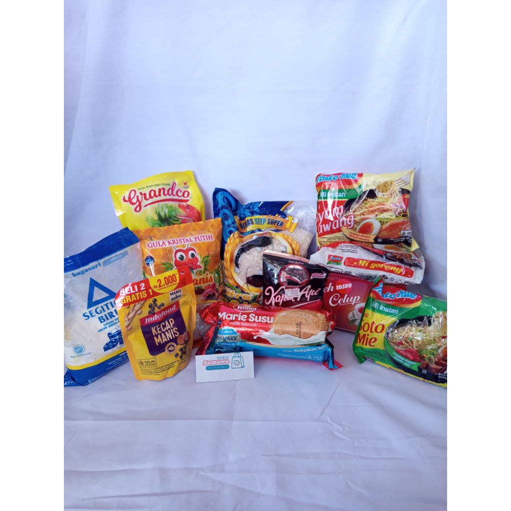 Jual SAMAWA - PAKET SEMBAKO Free Goodiebag,beras rojolele,kecap ...