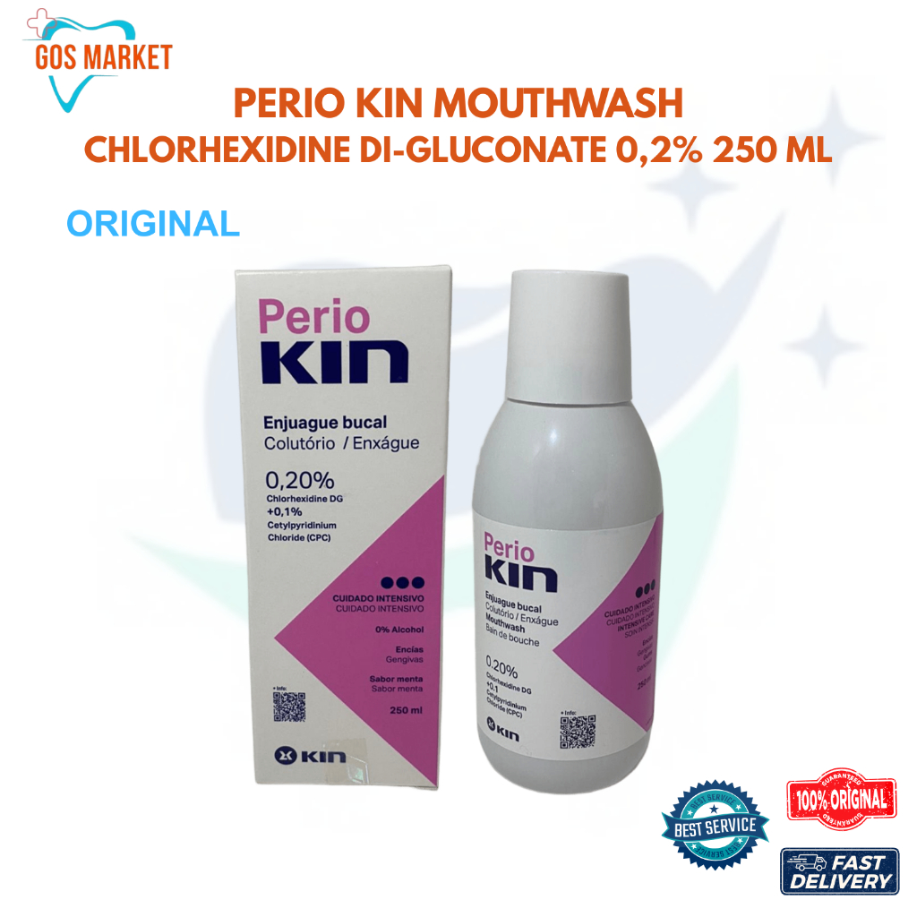 Jual PERIO KIN 20% MOUTHWASH 250 ML | OBAT KUMUR RADANG GUSI BENGKAK ...