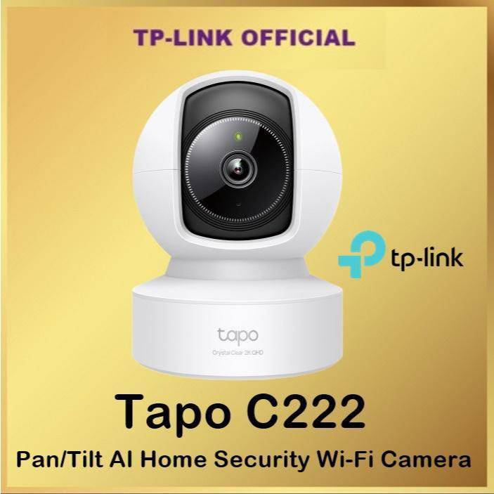 Jual Tp-Link Tapo C222 2K 4MP Pan/Tilt AI Home Security Wi-Fi Camera C ...