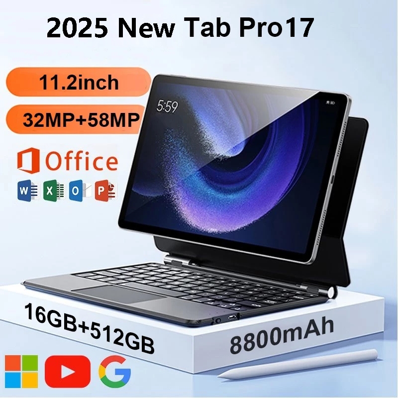 Jual Tablet Baru 2025 Galaxy Tab Pro17 5G 16GB 1024GB 8800mAh Android ...