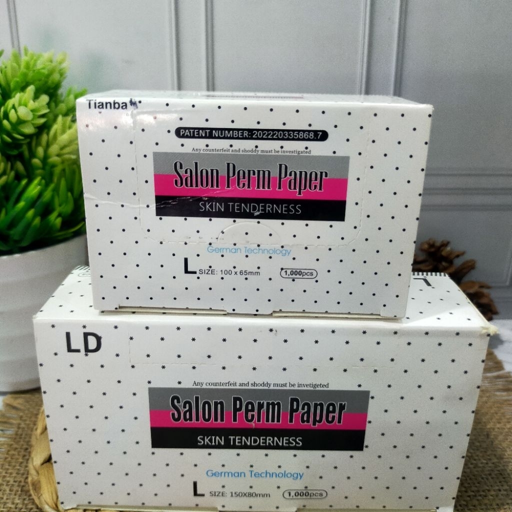 Jual kertas perming salon / salon perm paper | Shopee Indonesia