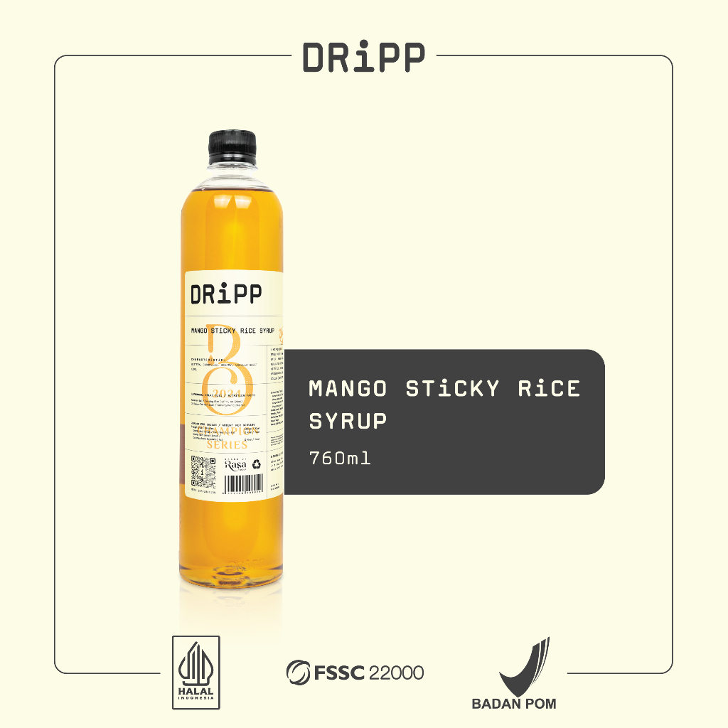 Jual DRiPP Mango Sticky Rice - Perasa Minuman Berbentuk Sirup Mango ...