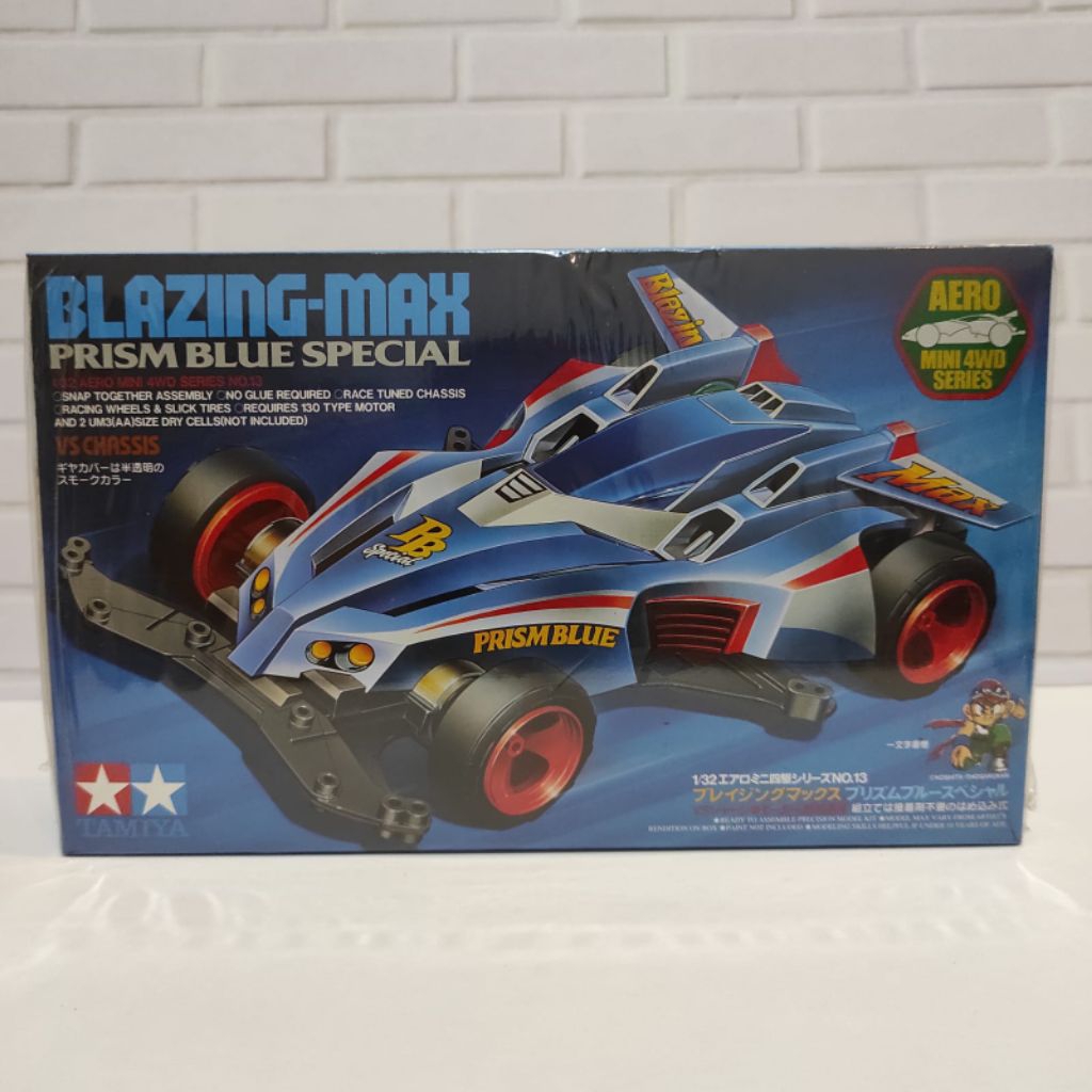 Jual Tamiya Mini 4WD BLAZING-MAX PRISM BLUE SPECIAL Original Made in ...