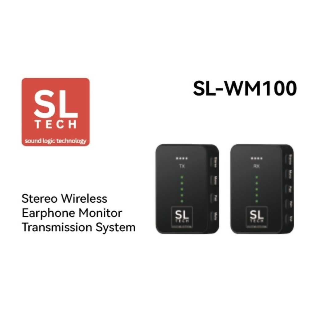 Jual SL TECH SL WM-100 Wireless IEM System 2.4 GHz | Shopee Indonesia
