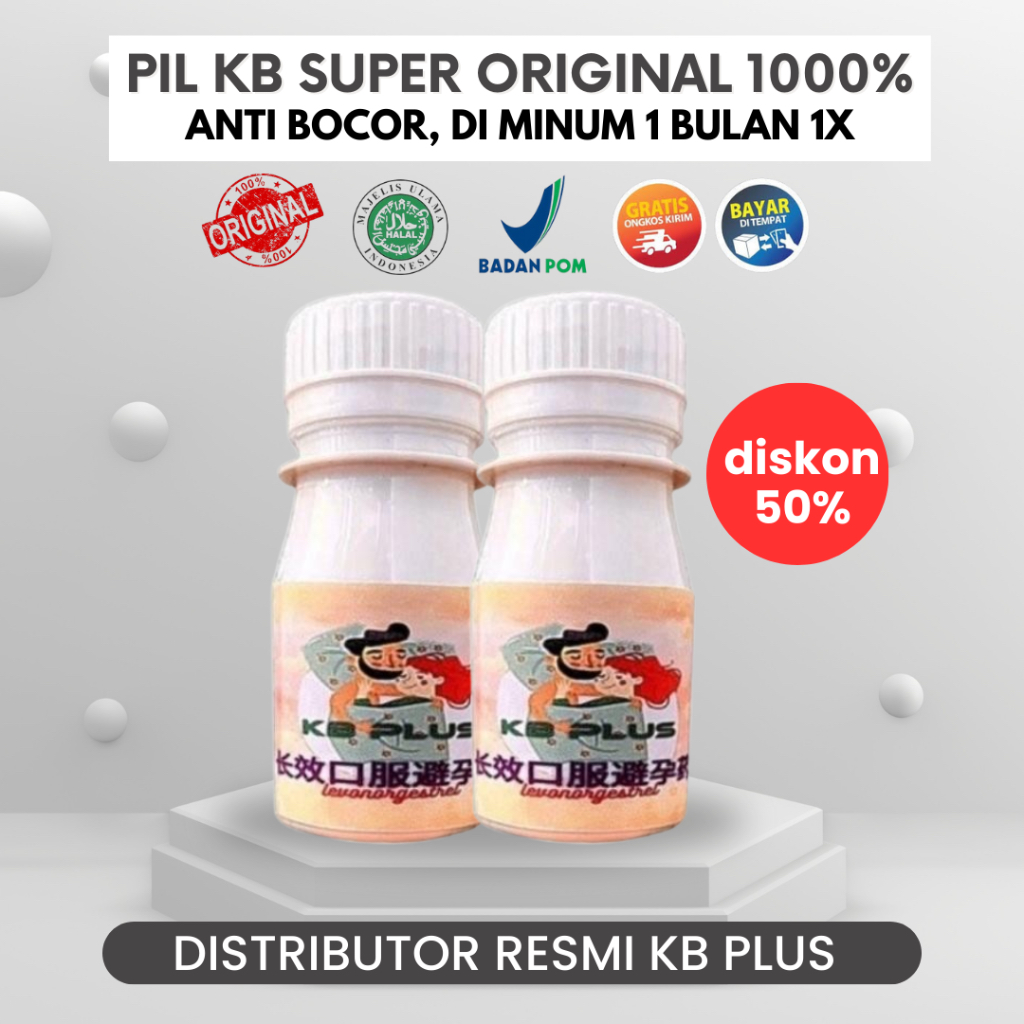 Jual KPLUS PILL KB PLUS 1 BULAN | Shopee Indonesia