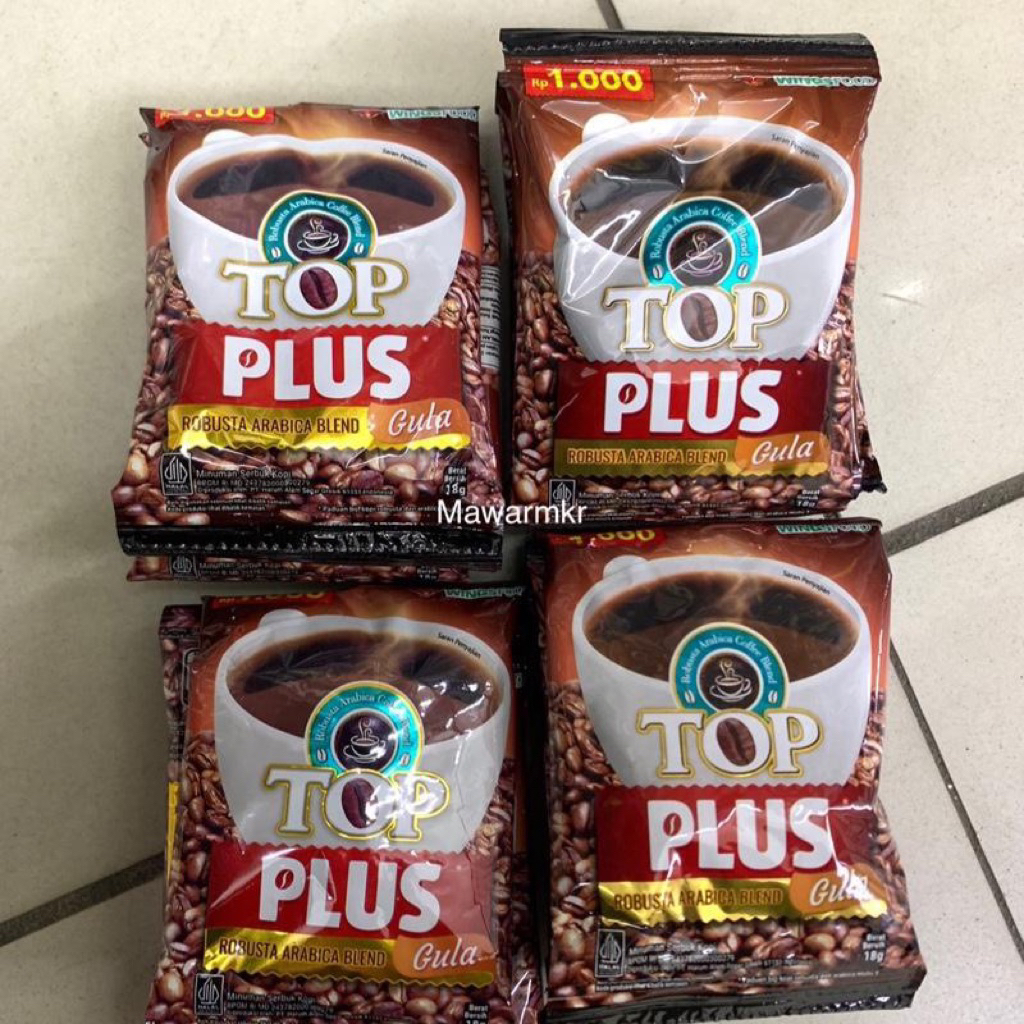 Jual KOPI TOP PLUS KOPI GULA | Shopee Indonesia