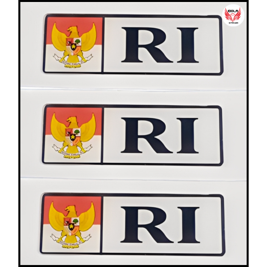 Jual Emblem Timbul LOGO Bendera Indonesia RI Garuda NKRI Termurah dan ...