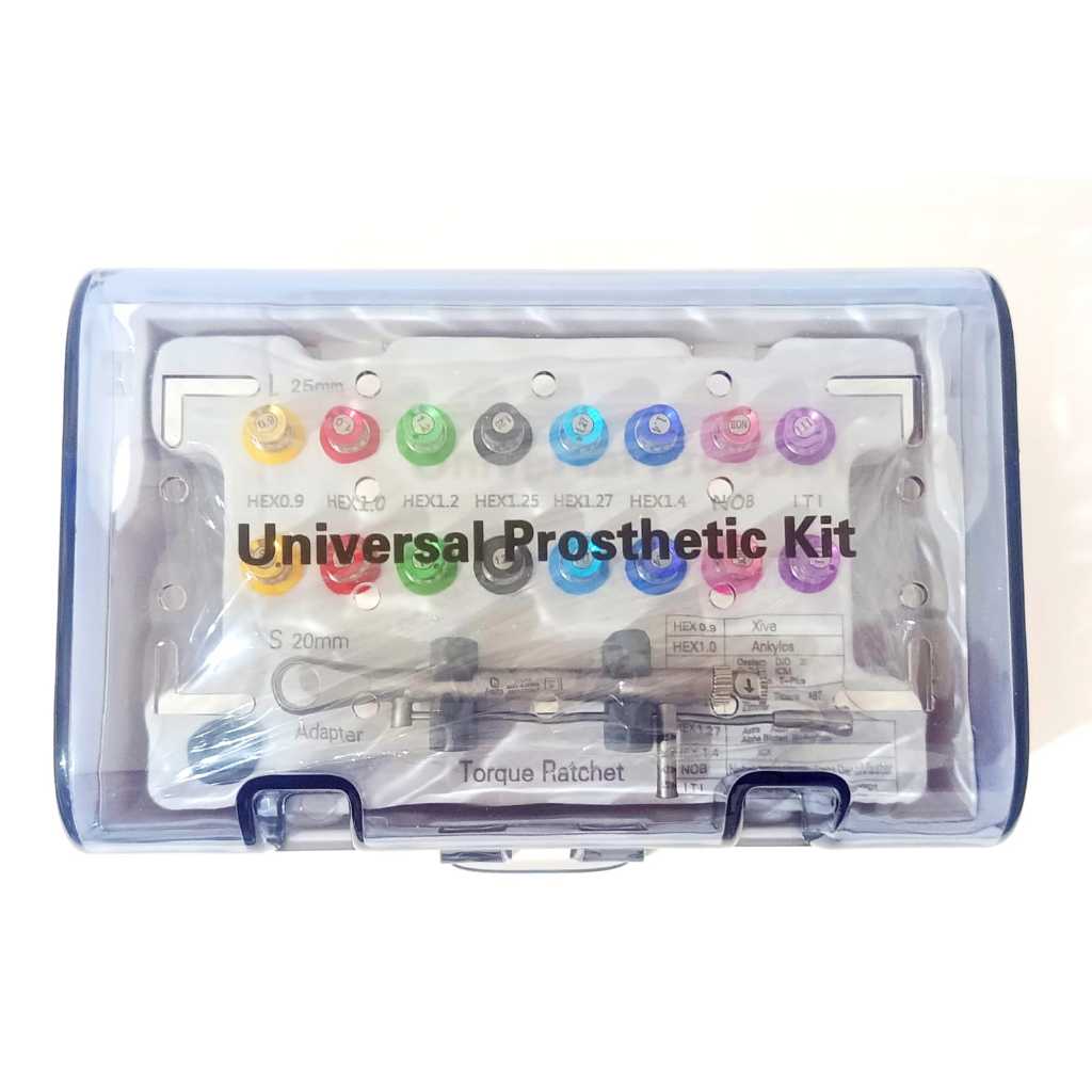 Jual Universal Implant Prosthetic Driver Kit BR-412T-1 (Set Driver ...