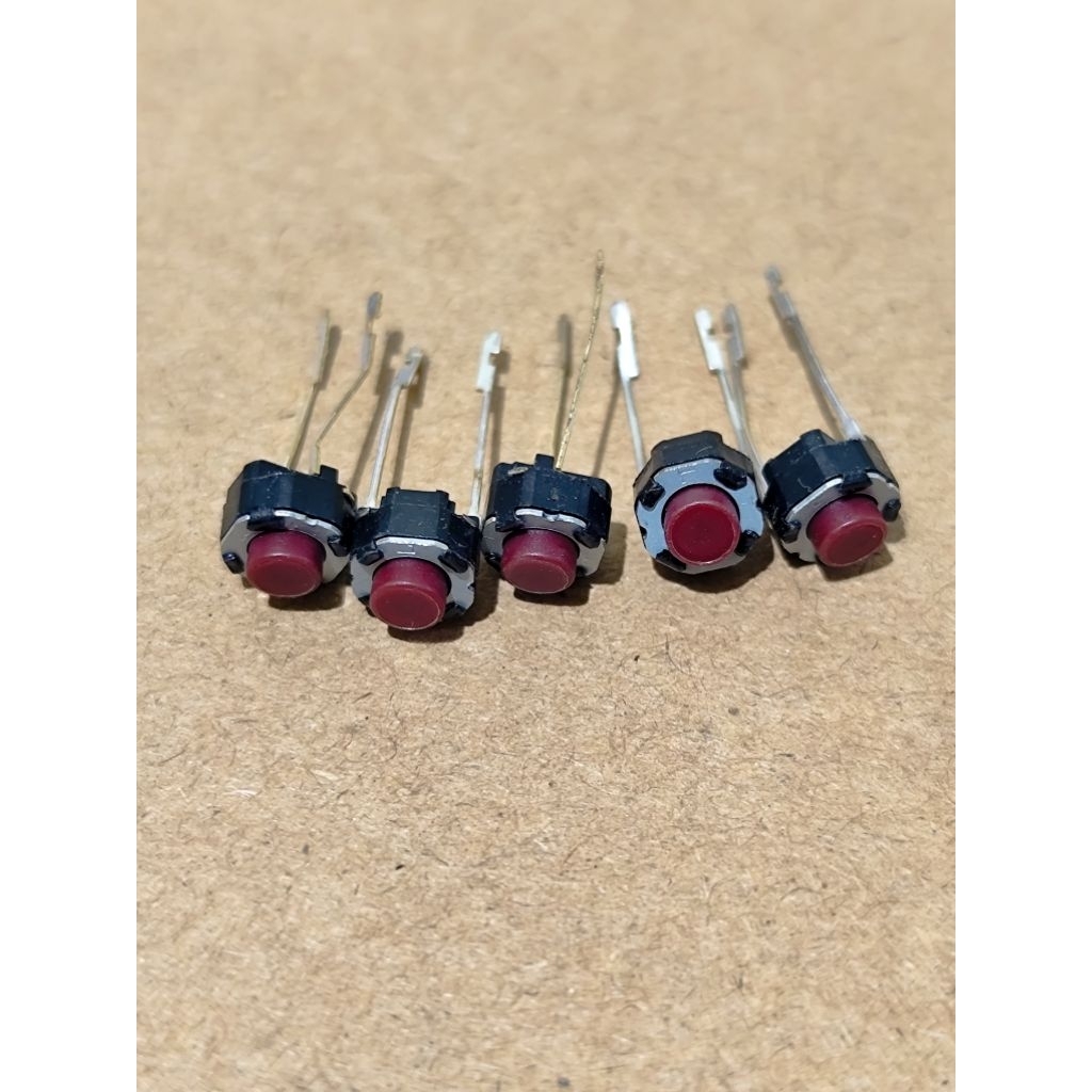 Jual Push Button Saklar Kecil Tactile Tact Switch Micro 2Pin 2P 6x6x5mm ...