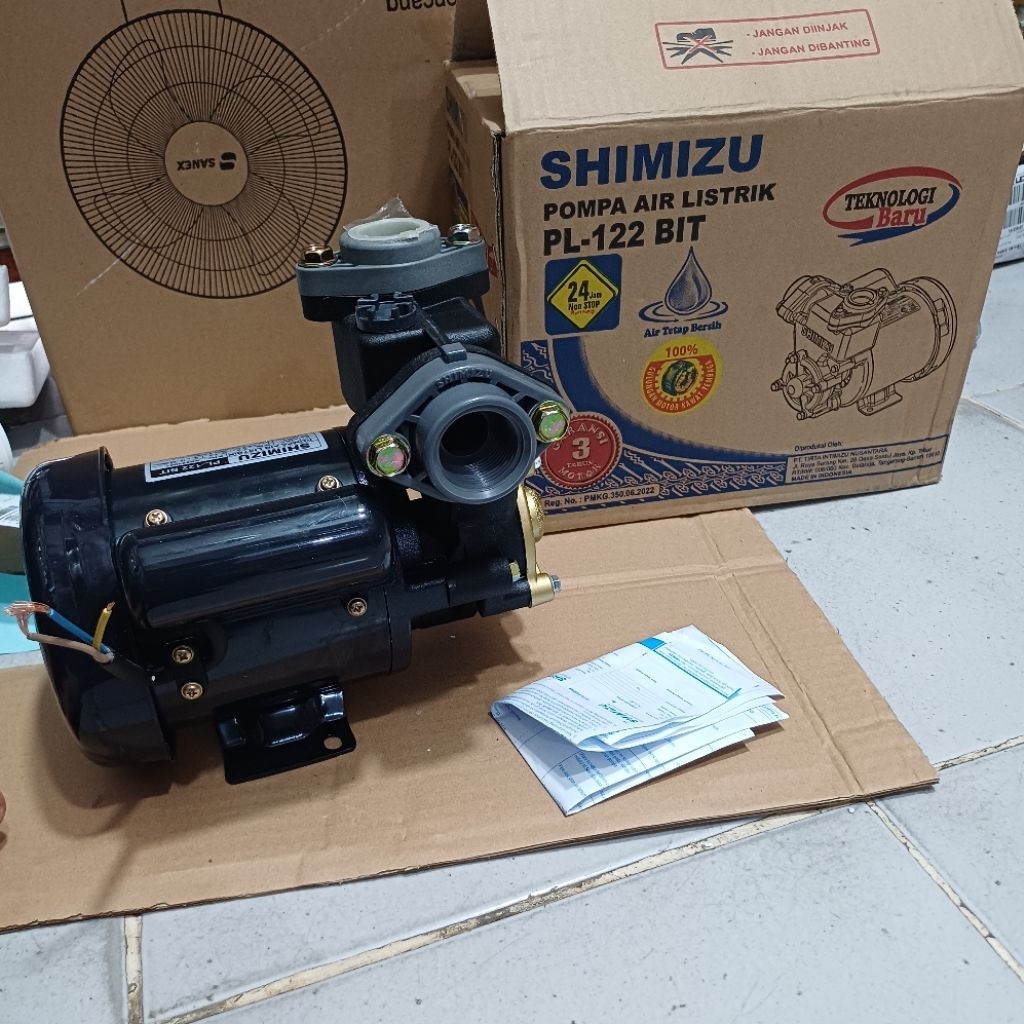 Jual Pompa air SHIMIZU PL122BIT / PL-122 BIT POMPA AIR SUMUR DANGKAL 33 ...