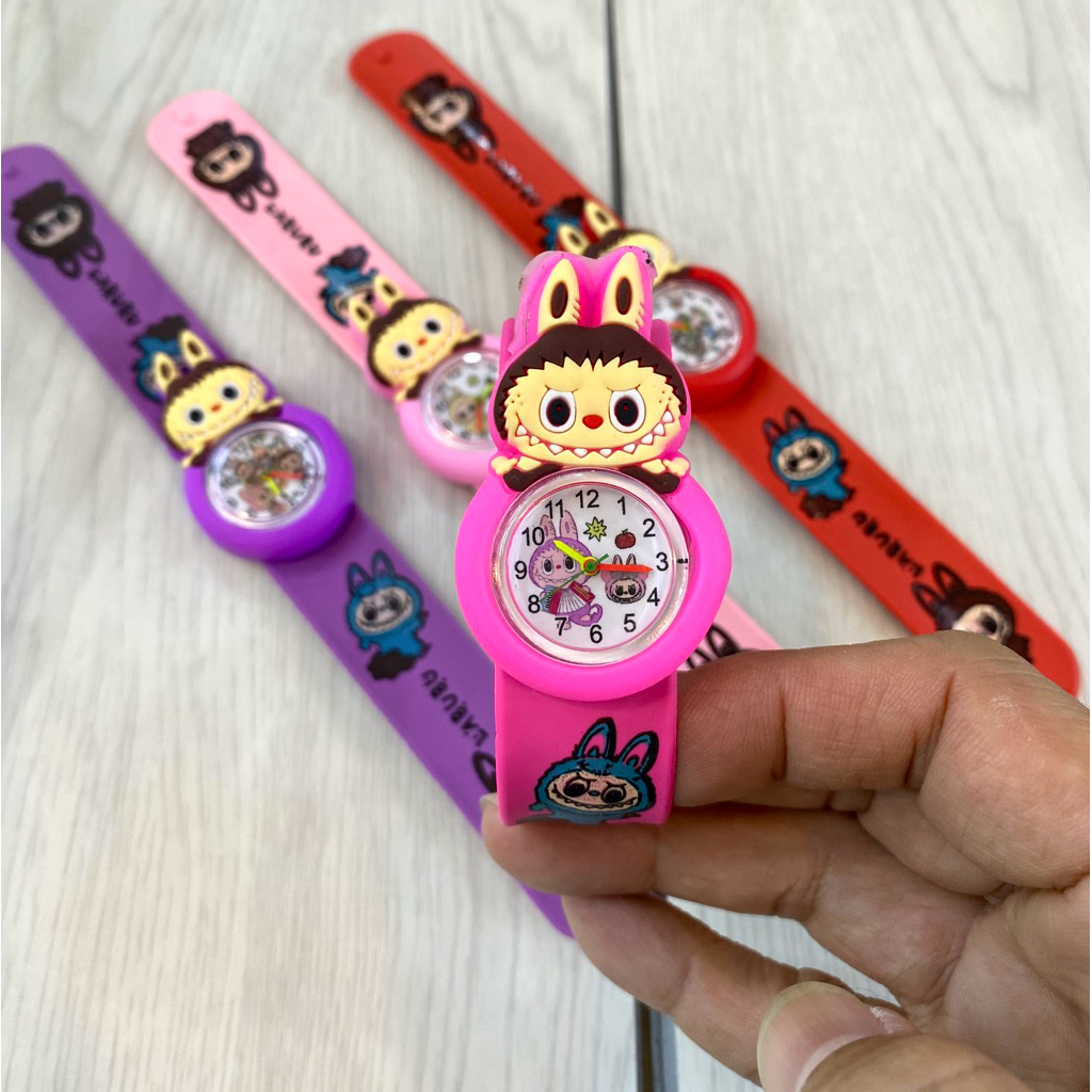 Jual KUROMI,,My Melody,, Cinna Moroll,,JAM TANGAN ANAK CEWE TK/SD
