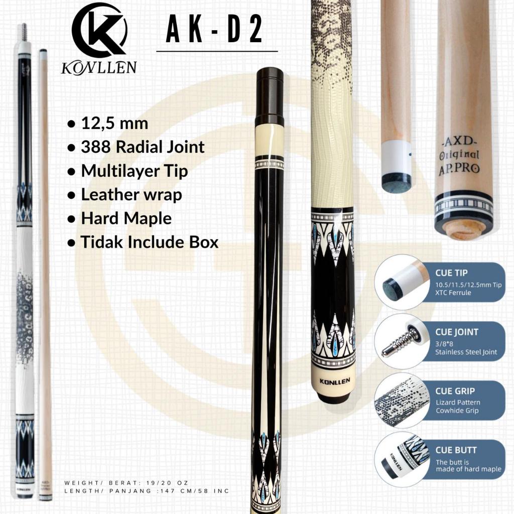 Jual Konllen AK D2 - AXD Original AP.Pro Shaft 12,5mm New | Shopee