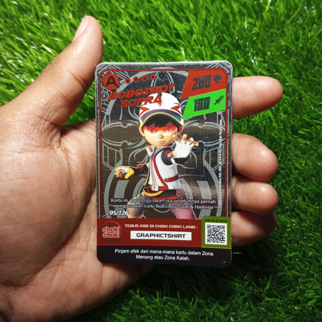 Jual GALAXY MONSTA CARD BOBOIBOY SUPRA FOIL | Shopee Indonesia