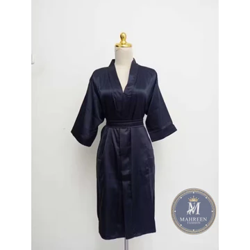 Kimono Satin Bordir Nama Bride Bridesmaid Kimono Tidur Bahan Satin Velvet Free Bordir Nama