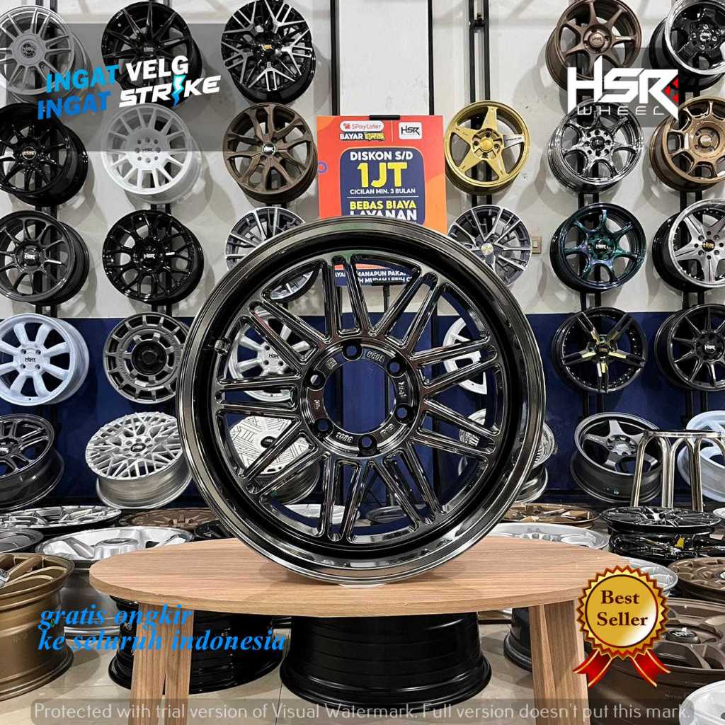 Jual REKOMENDASI VELG CELONG R18 BLACK CHROME | VELG RUSH, CRV, HARIER ...
