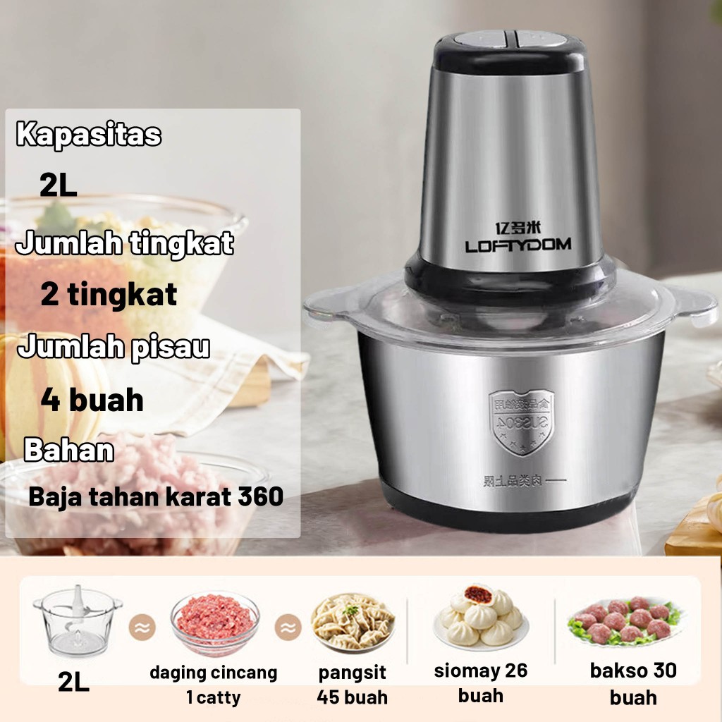 Jual Blender Daging 2L Blender Daging Stainless ,Penggiling Daging ...