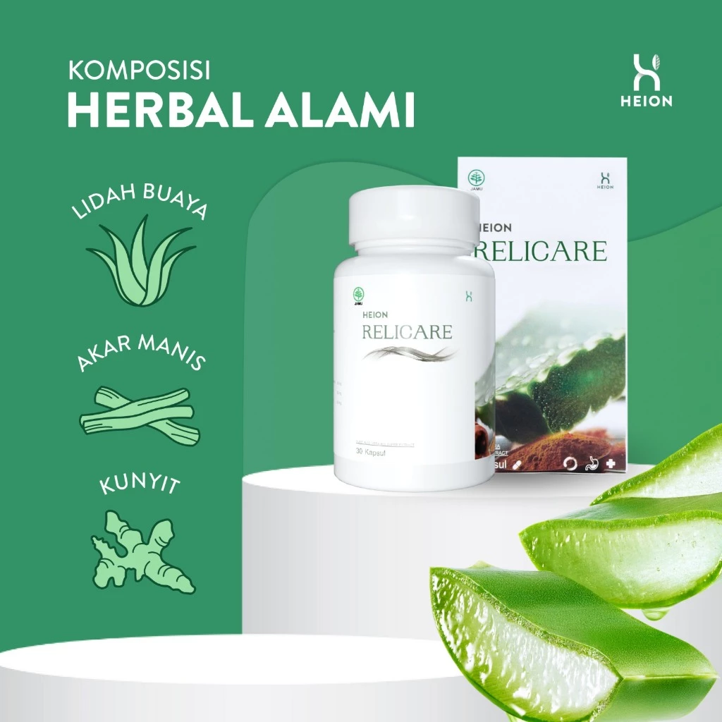 Heion Relicare 60 KAPSUL @500mg