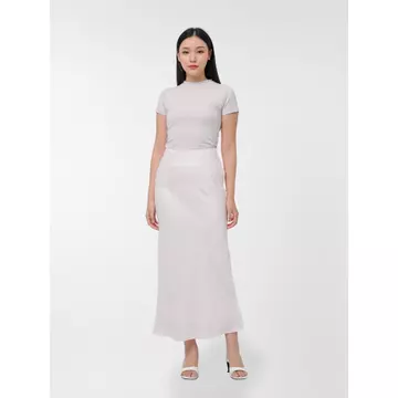 Ms Daisy Aurora Satin Skirt Wanita Satin Rok Wanita S M L XL Bigsize Grande Jumbo