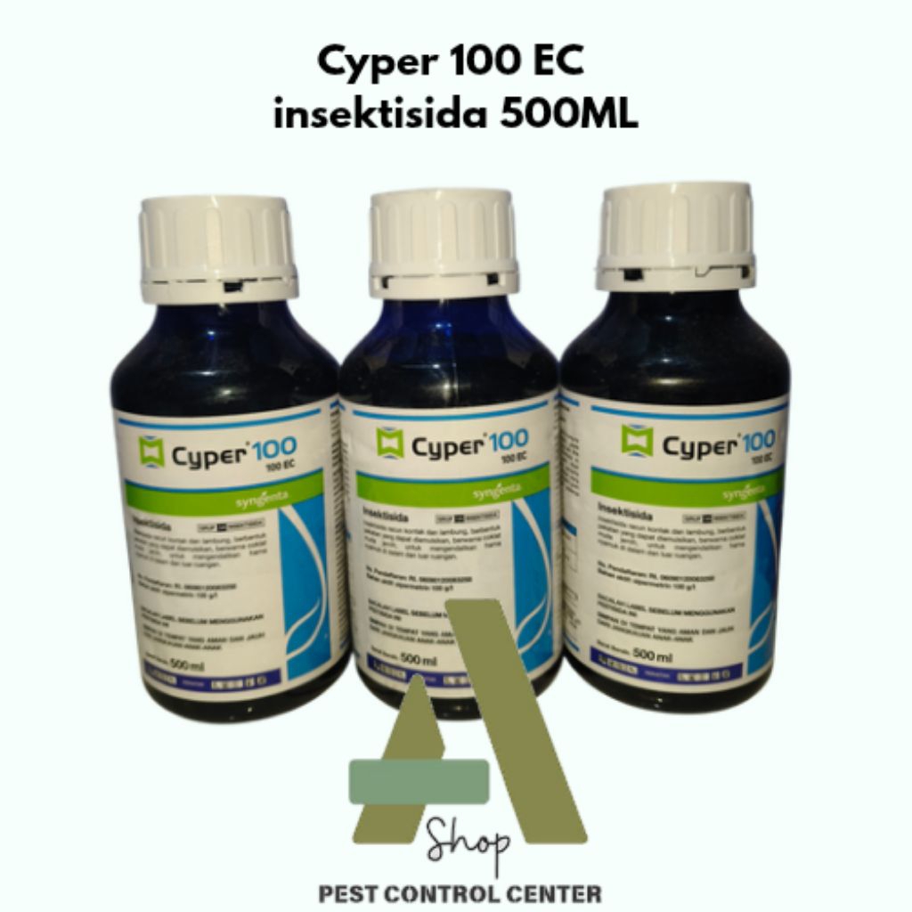 Jual Cyper 100 EC insektisida sipermatrin 500 ml | Shopee Indonesia