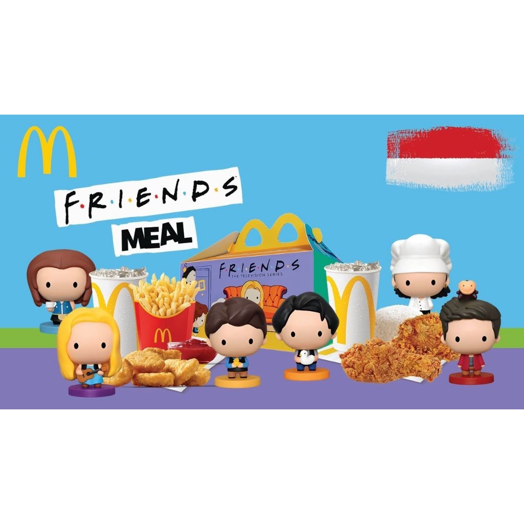 Jual FIGUR MCD MCDONALD'S HAPPY MEAL TOYS - FRIENDS SERIAL | Shopee ...