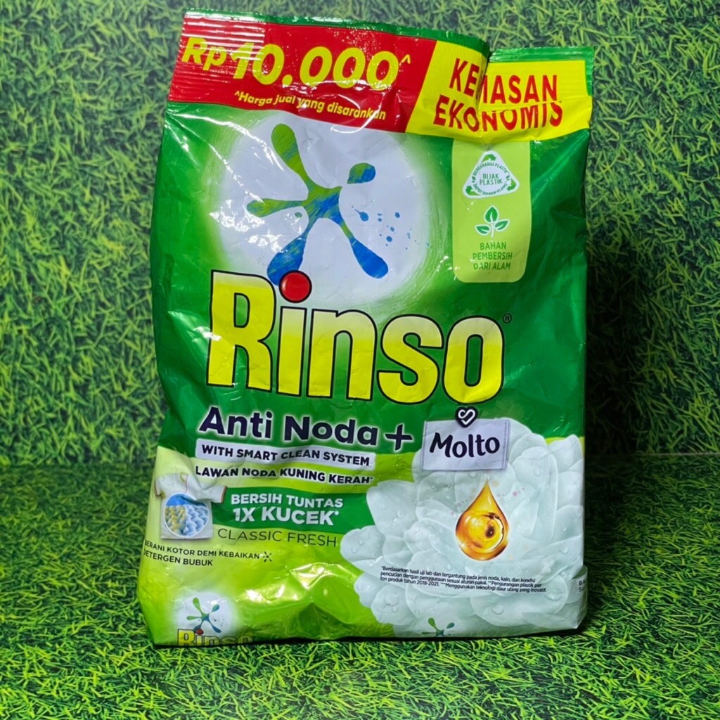 Jual rinso anti noda + molto kemasan 380g - sabun cuci baju - sabun ...