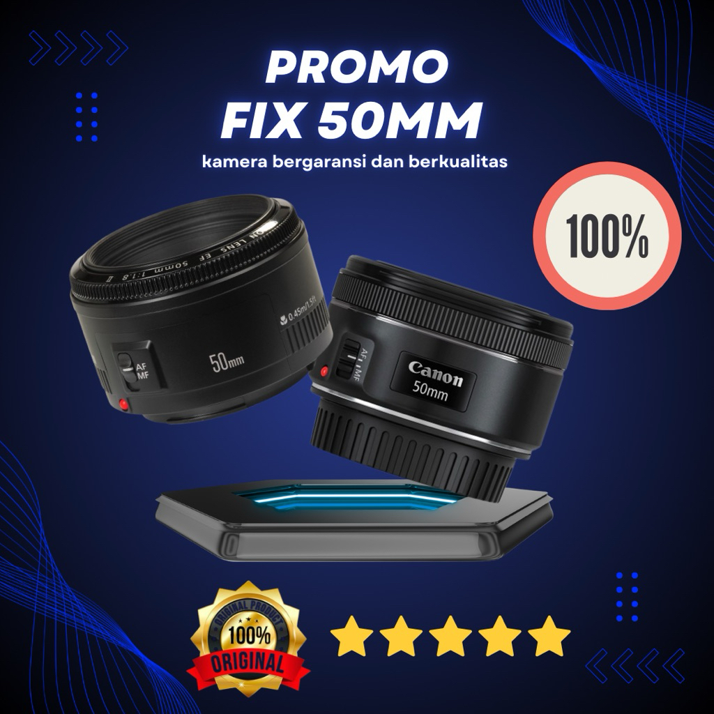 Jual LENSA FIX 50MM F1.8 IS II/STM CANON TERLARIS - BUKAN - 24MM 40MM ...