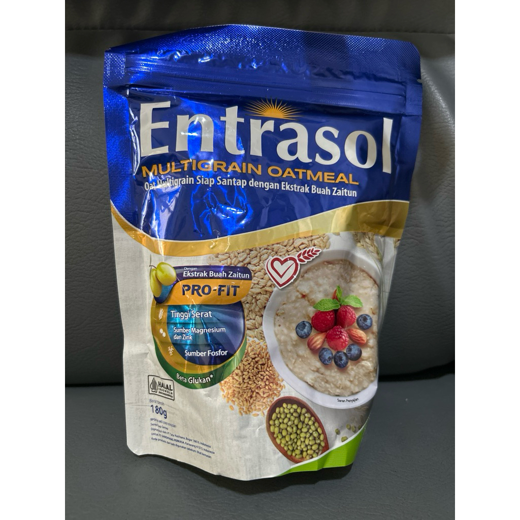 Jual entrasol multigrain oatmeal 180gr | Shopee Indonesia