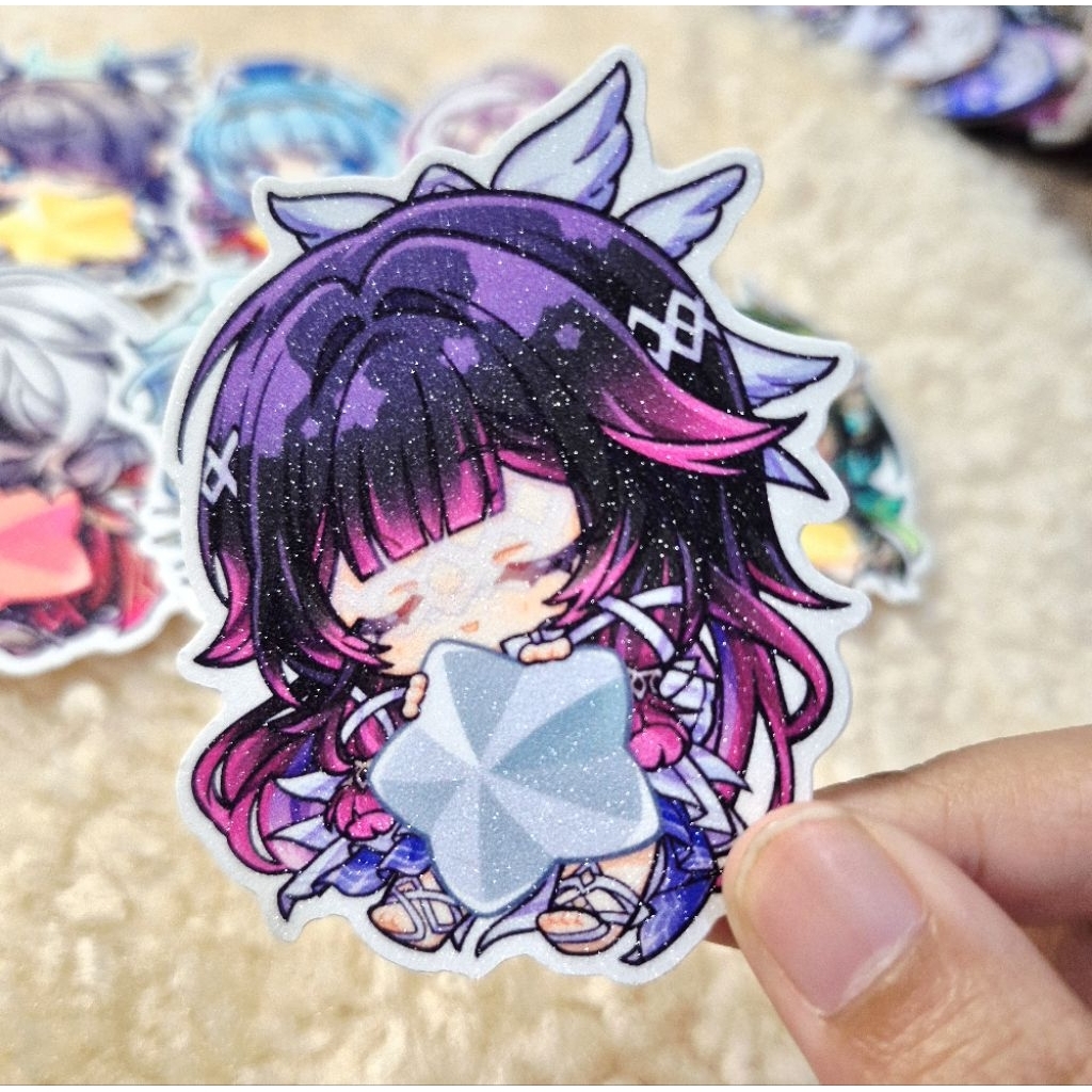 Jual Genshin Impact Keychain & Sticker Fanmerch by Azurabbit ...