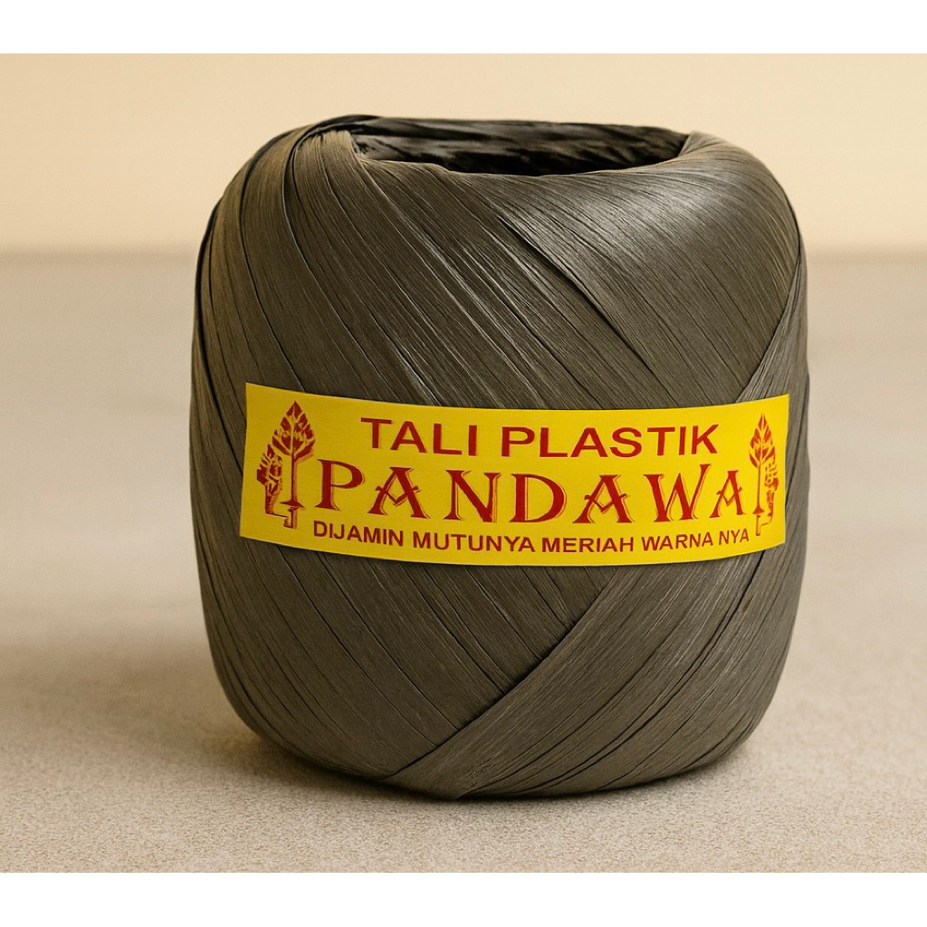 Jual Premium tali rafia hitam 1 kg kuat tidak mudah putus,tali plastik ...