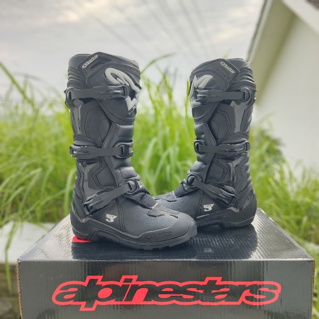Jual sepatu trail alpinestar tech 3 enduro new arrival 2026 | Shopee ...