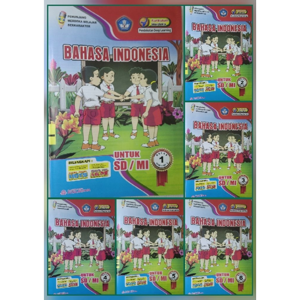 Jual LKS SD Mi BAHASA INDONESIA KELAS 1 2 3 4 5 6 SEMESTER 2 KURIKULUM ...