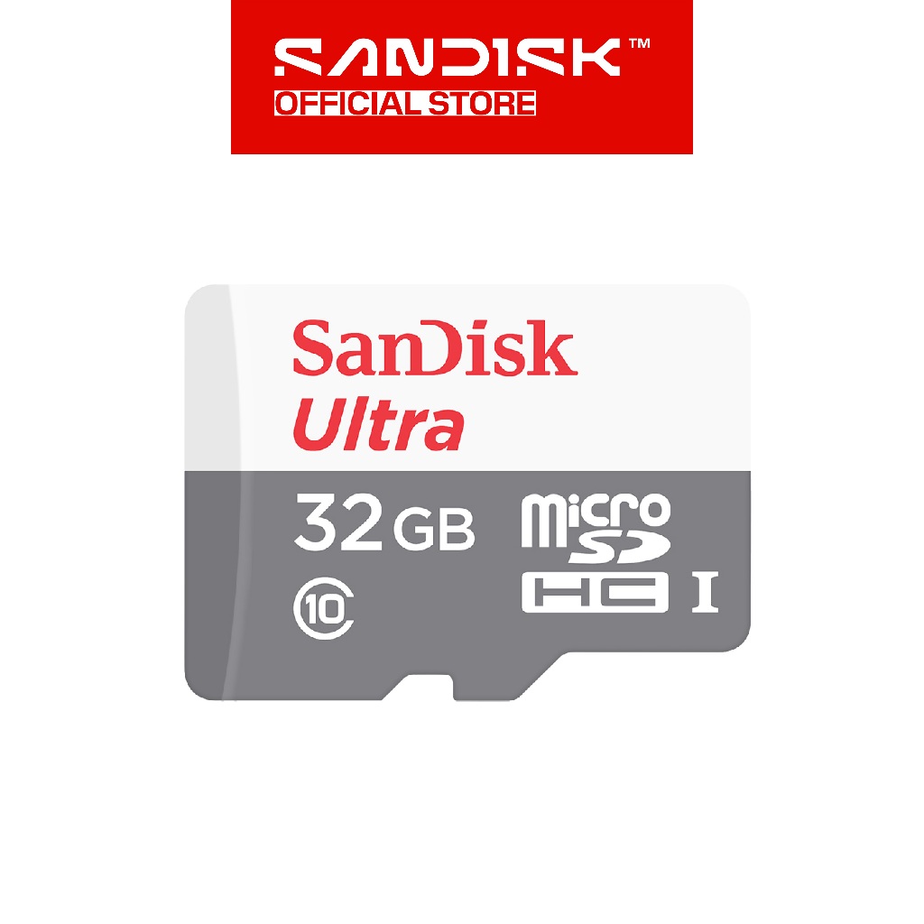 SANDISK microSDHC Ultra Card 32GB Class 10 (Up to 100MB/s) - QUNR (2)