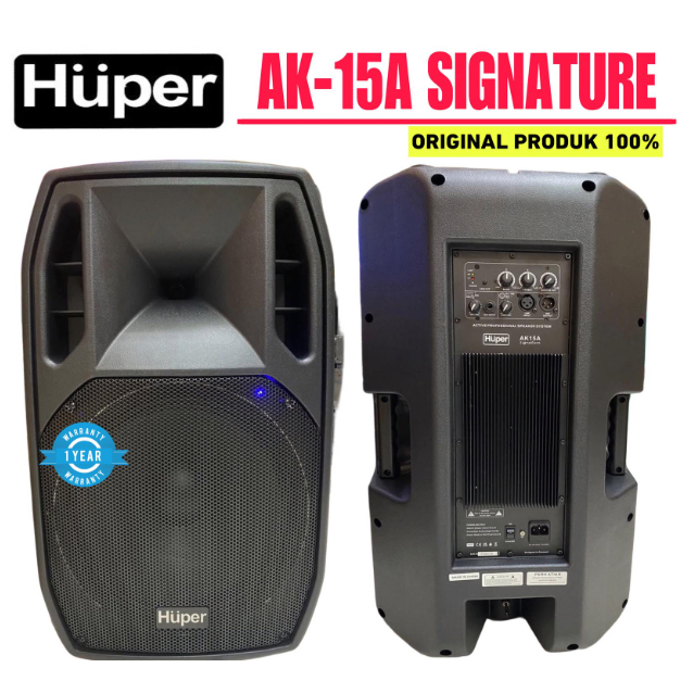 Jual Speaker Aktif HUPER AK15A | AK15 | AK 15A SIGNATURE 800 Watt ...