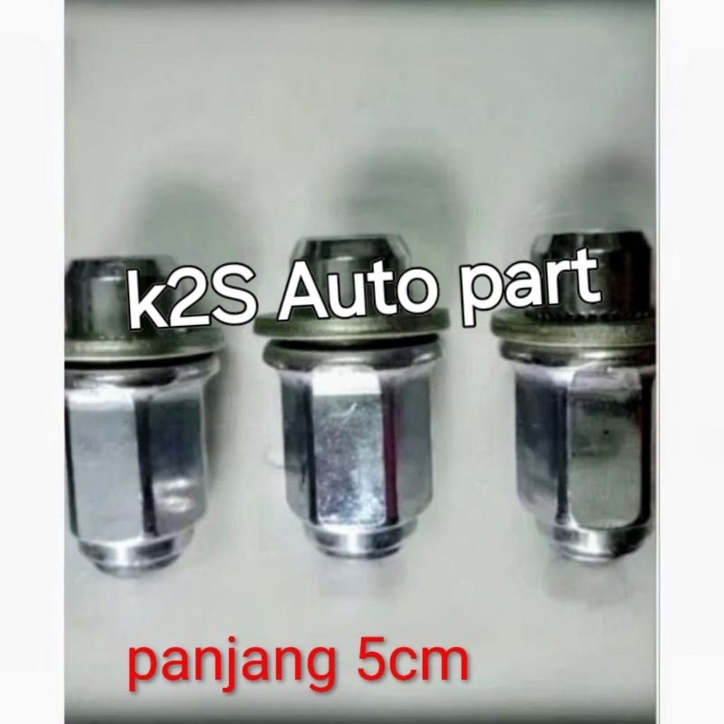 Jual Mur Baut Roda Mur Racing Innova Hilux Fortuner Kijang7K Alphard ...