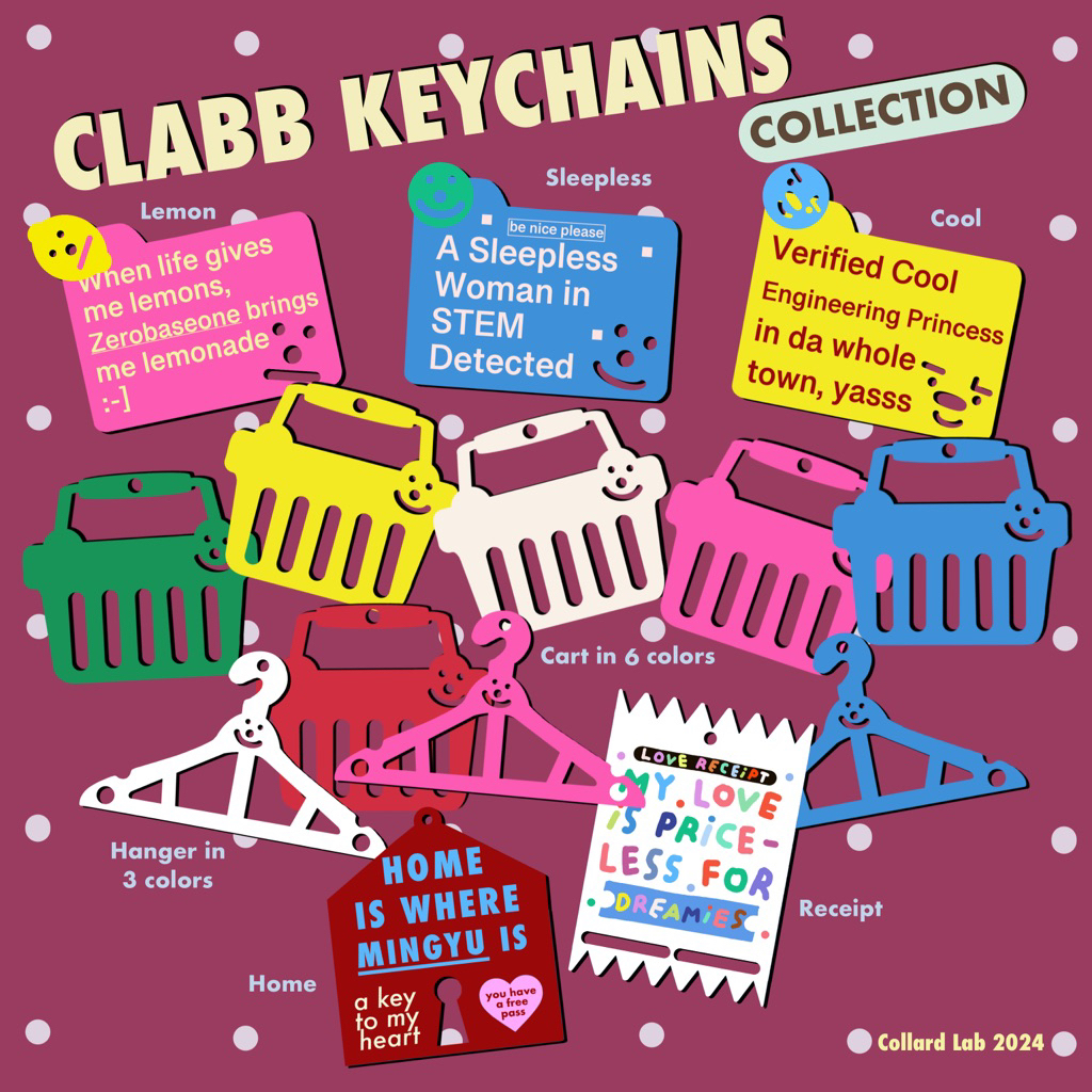 Jual COLLARD LAB - CLABB Keychain Collection (keyring bag charm holder ...